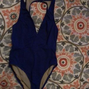 JCrew one piece deep v bathing suit. New w tags.